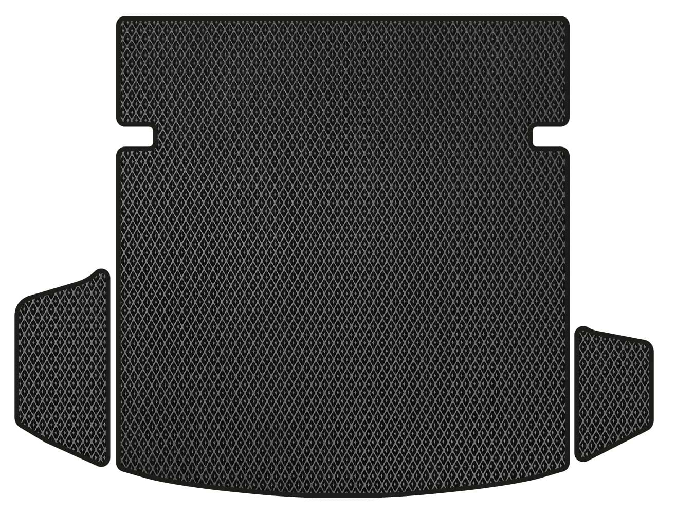 EVA коврик в багажник авто EVAtech для Kodiaq Restyling 7 seats Skoda 2021-2024 1 поколение SUV EU (SK42079BG3RBB)