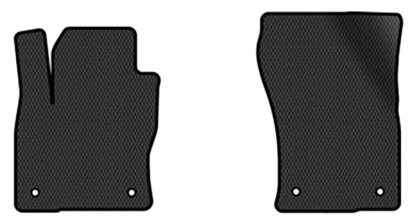 Фото - Коврики из экокожи в салон авто передние EVAtech для Kodiaq Restyling 5 seats Skoda 2021-2024 1 поколение SUV EU (SK43100A2AV4BBLB)