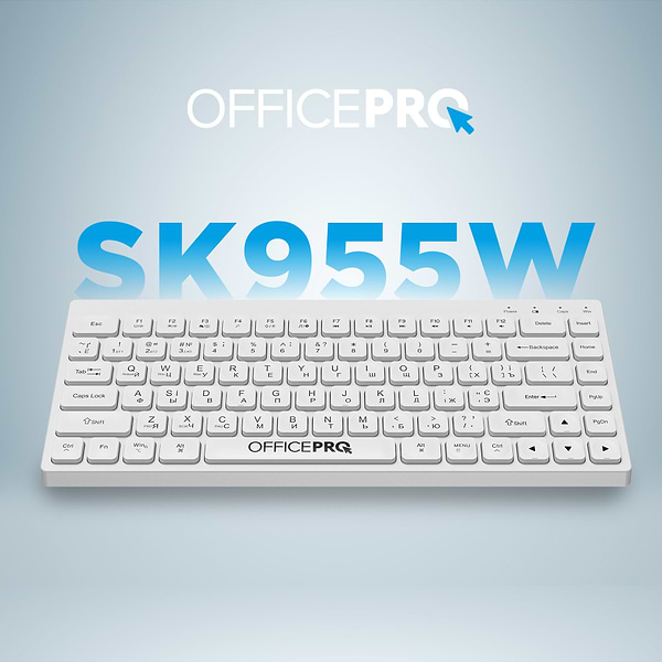 Фото - Клавіатура бездротова OfficePro SK955W