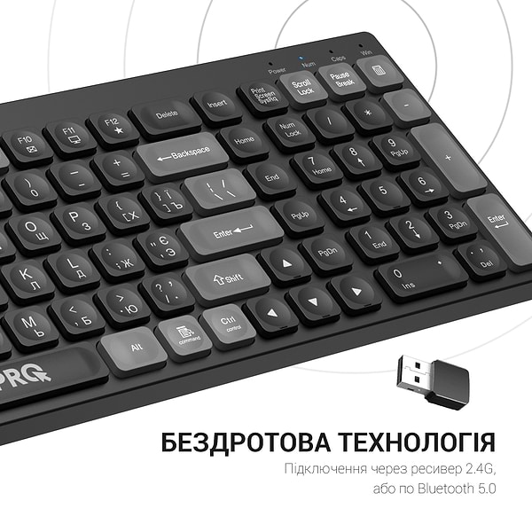 Фото - Клавіатура бездротова OfficePro SK985B