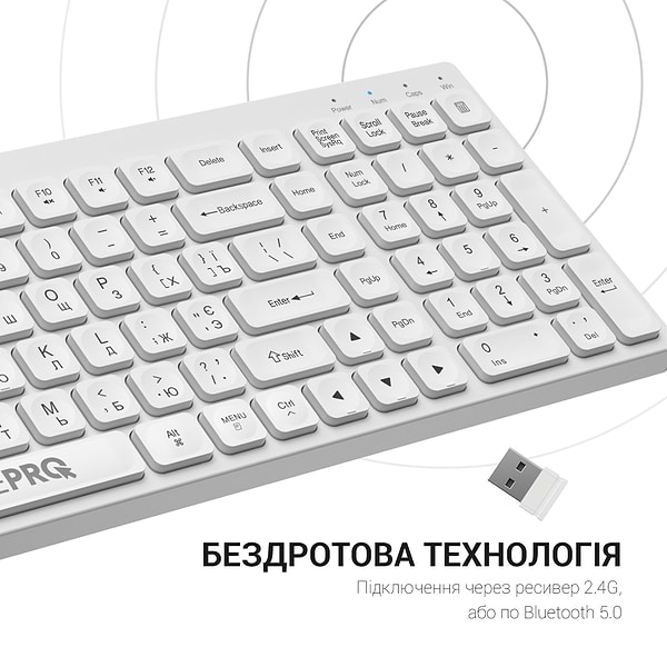 Фото - Клавіатура бездротова OfficePro SK985W