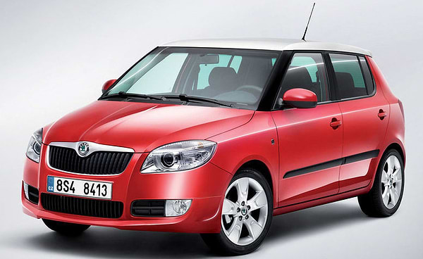 Фото - Коврики из экокожи в салон авто передние EVAtech для Fabia (5J) Skoda 2007-2014 2 поколение Htb EU (SK3500AB2AV4BBB)