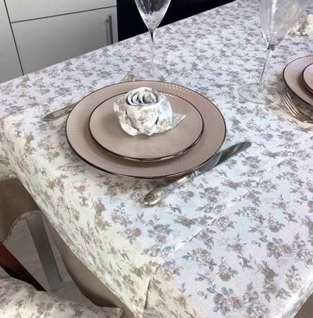 Фото - Скатерть прямоугольная Прованс 180х150 Happy rose (023851)