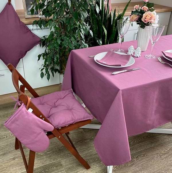 Фото - Скатертина прямокутна Прованс 180х145 Violet (021413)