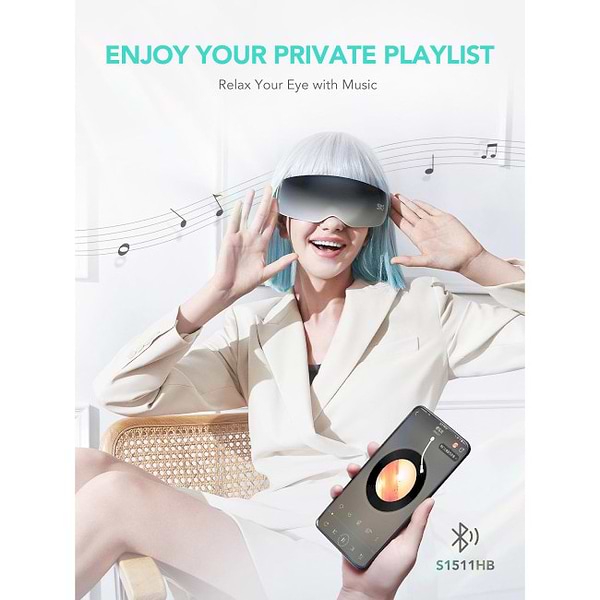 Фото - Масажер для очей SKG E7 2-In-1Vibration Heated Eye Massager