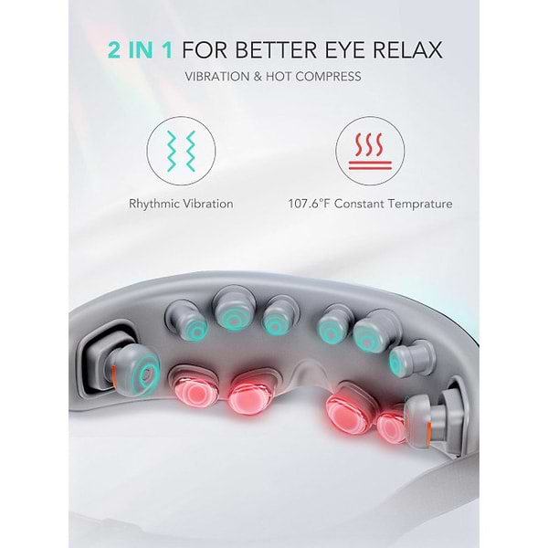 Фото - Масажер для очей SKG E7 2-In-1Vibration Heated Eye Massager