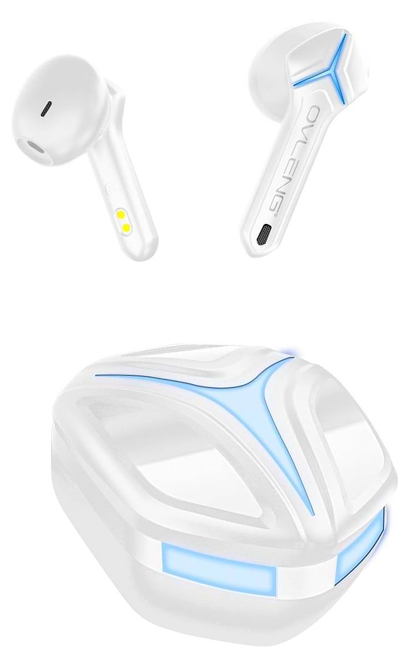 Фото - Наушники вкладыши беспроводные TWS Ovleng W50 White (OVLTWSGEW50W)