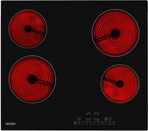 Фото - Варильна поверхня електрична ELEYUS H3EBHG SL 60 BL V