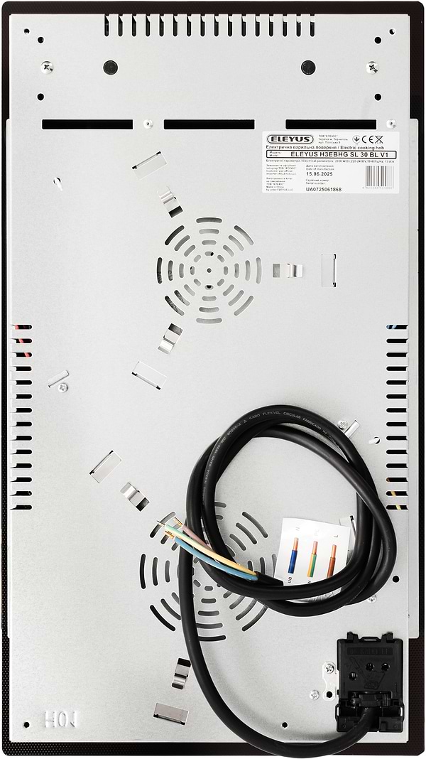 Фото - Варочная панель электрическая ELEYUS H3EBHG SL 30 BL V1