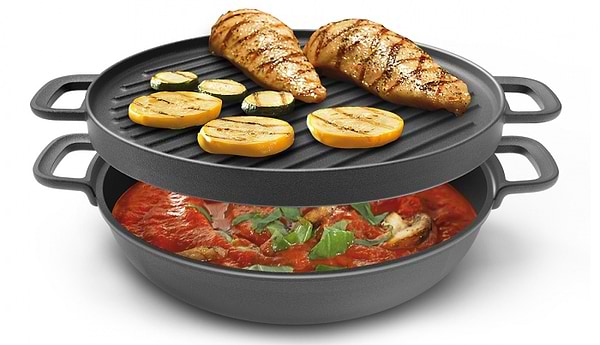 Фото - Сковорода гриль tescoma MASSIVE 30 см (617016)