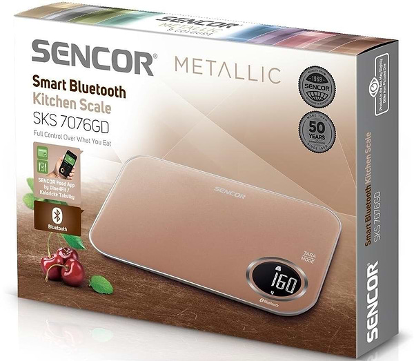 Фото - Ваги кухонні Sencor SKS7076GD