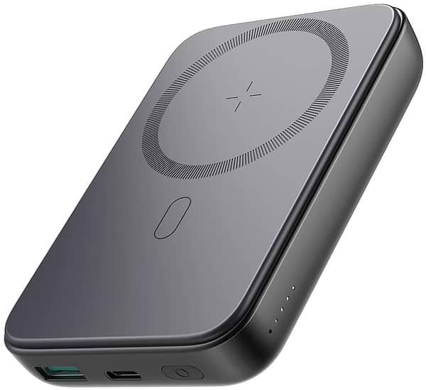 Фото - Батарея мобильная Joyroom Magnetic Wireless 10000mAh JR-W020 20W QC USB-C In/Out Black (6941237118455)