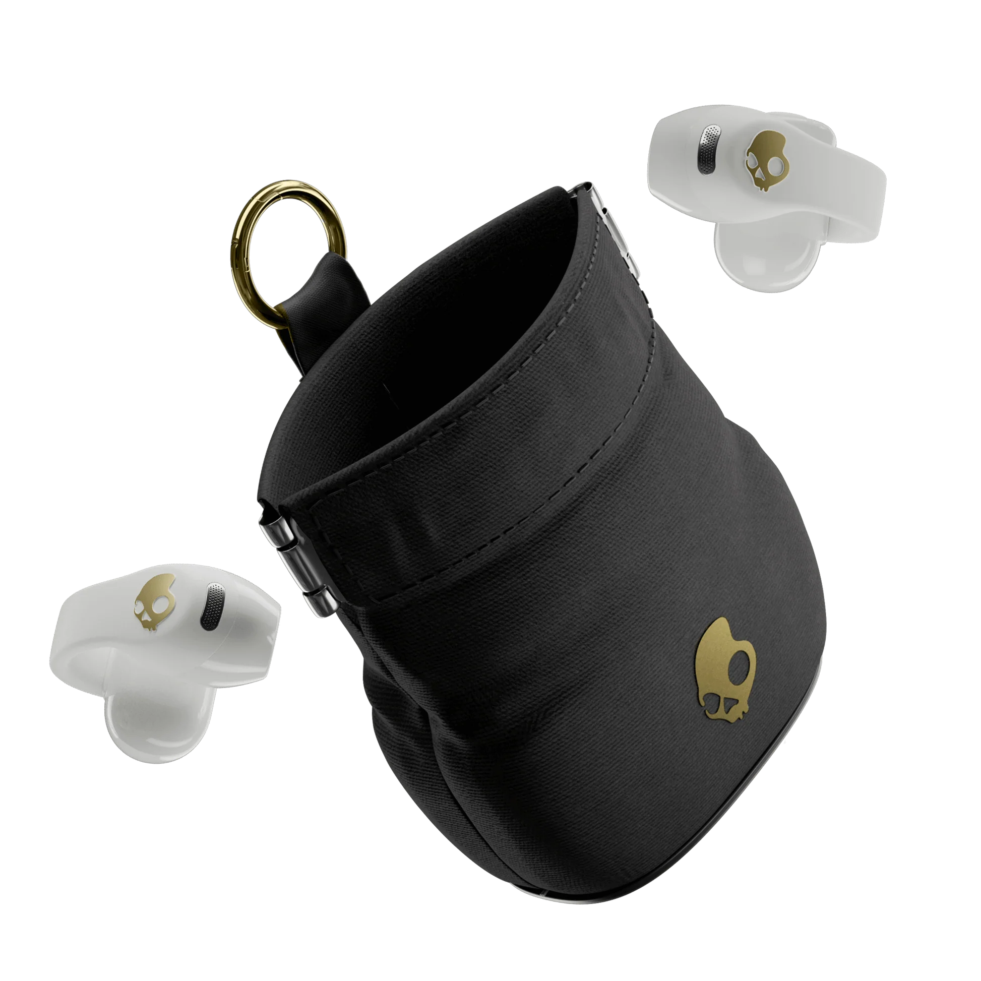 Навушники вкладиші бездротові Skullcandy Push 720 Open ear Bone/Gold (S4EOW-T022)
