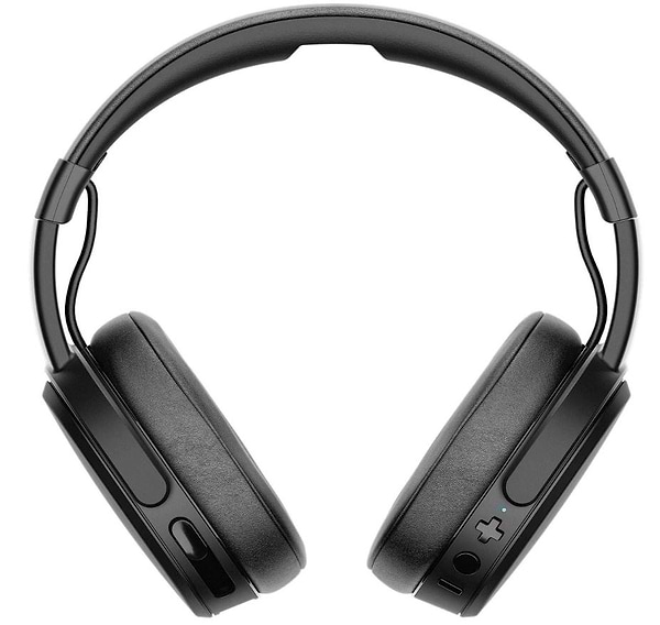 Фото - Навушники повнорозмірні бездротові Skullcandy Crusher BT Black/Coral (S6CRW-K591)