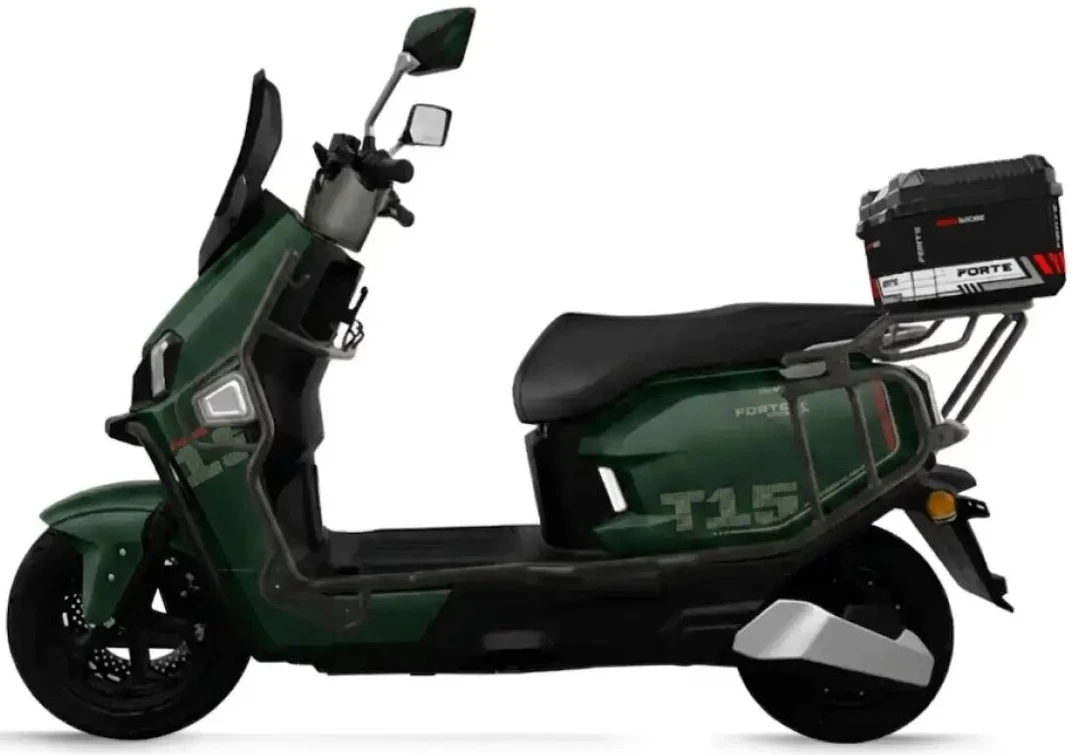 Електроскутер Forte T15 Black/Dark Green