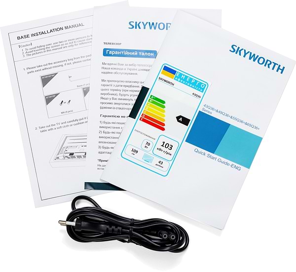 Фото - Телевизор Skyworth 55Q36 AI