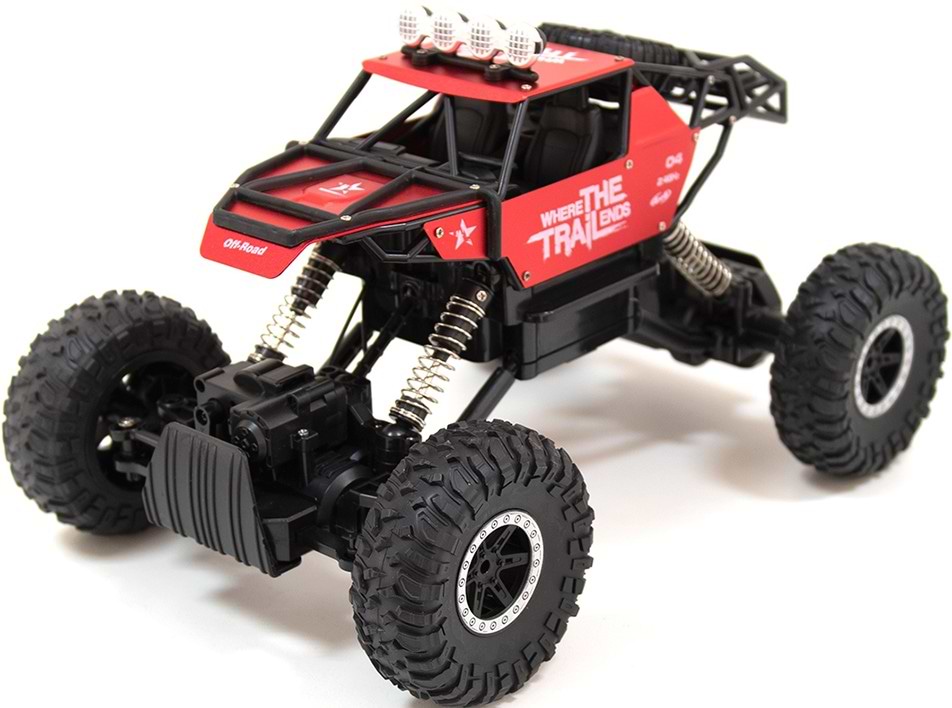 Радиоуправляемая машинка Sulong Toys WHERE THE TRAIL ENDS (красный, аккум.7.2V, металл. корпус,1:14) (SL-121RHMR)