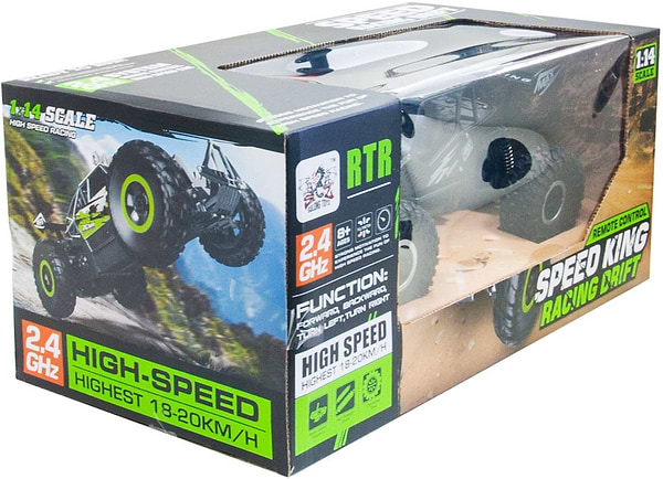 Фото - Радіокерована машинка
 Sulong Toys Off-Road Crawler – Speed King (черный металлик, метал. корпус, аккум. 6V) (SL-153RHMBl)