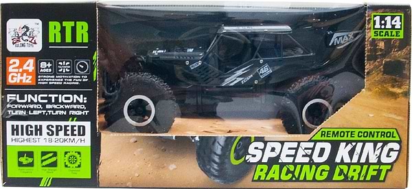 Фото - Радіокерована машинка
 Sulong Toys Off-Road Crawler – Speed King (черный металлик, метал. корпус, аккум. 6V) (SL-153RHMBl)