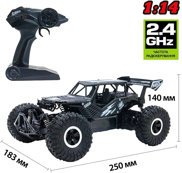 Фото - Радіокерована машинка
 Sulong Toys Off-Road Crawler – Speed King (черный металлик, метал. корпус, аккум. 6V) (SL-153RHMBl)