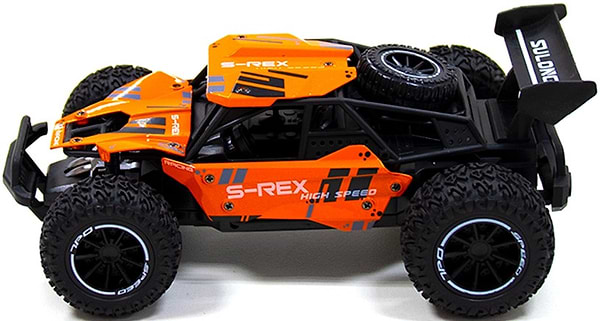 Фото - Радіокерована машинка Sulong Toys METAL CRAWLER з р/к - S-REX (оранжевий, метал. корпус, акум.3,7V, 1:16) (SL-230RHO)