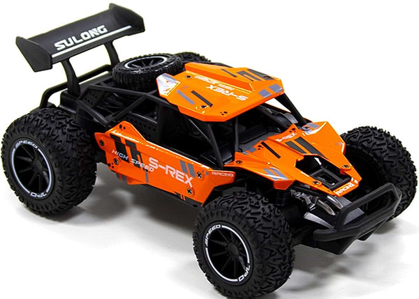 Фото - Радіокерована машинка Sulong Toys METAL CRAWLER з р/к - S-REX (оранжевий, метал. корпус, акум.3,7V, 1:16) (SL-230RHO)