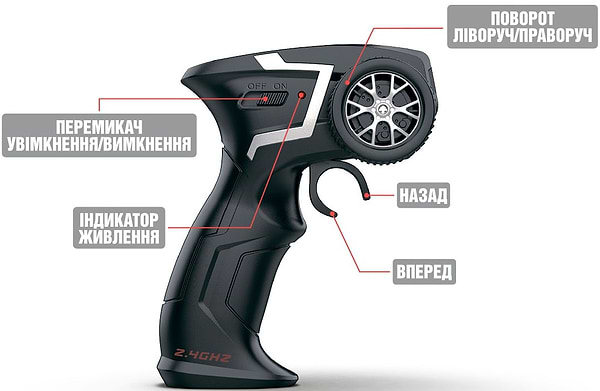 Фото - Радіокерована машинка Sulong Toys METAL CRAWLER з р/к - S-REX (оранжевий, метал. корпус, акум.3,7V, 1:16) (SL-230RHO)