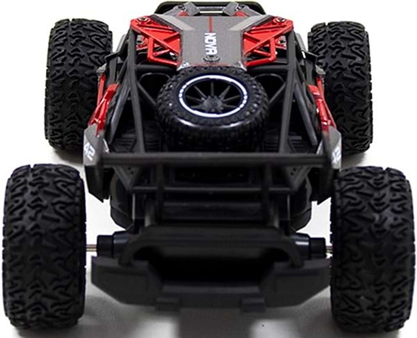 Фото - Радіокерована машинка Sulong Toys METAL CRAWLER з р/к - NOVA (сіро-червоний, метал. корпус, акум.3,7V, 1:16) (SL-231RHGR)