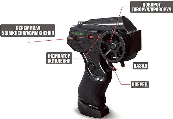 Фото - Радіокерована машинка Sulong Toys Автомобіль SPEED RACING DRIFT з р/к - AEOLUS (сірий, акум.3,7V, 1:16) (SL-284RHG)
