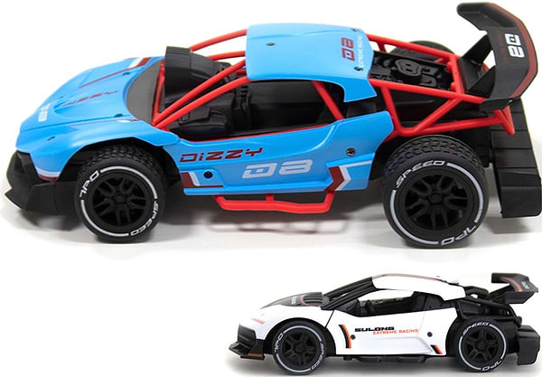 Фото - Радіокерована машинка Sulong Toys GESTURE SENSING з р/к та з сенсорним керуванням - DIZZY (блакитний, акум.3,7V, 1:16) (SL-285RHB)