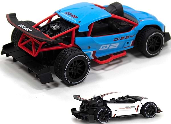 Фото - Радіокерована машинка Sulong Toys GESTURE SENSING з р/к та з сенсорним керуванням - DIZZY (блакитний, акум.3,7V, 1:16) (SL-285RHB)