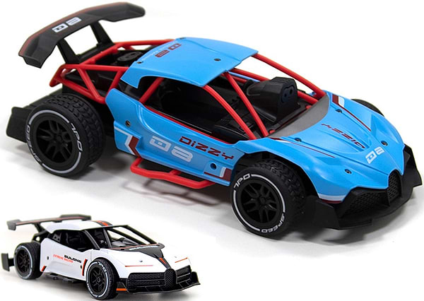 Фото - Радіокерована машинка Sulong Toys GESTURE SENSING з р/к та з сенсорним керуванням - DIZZY (блакитний, акум.3,7V, 1:16) (SL-285RHB)