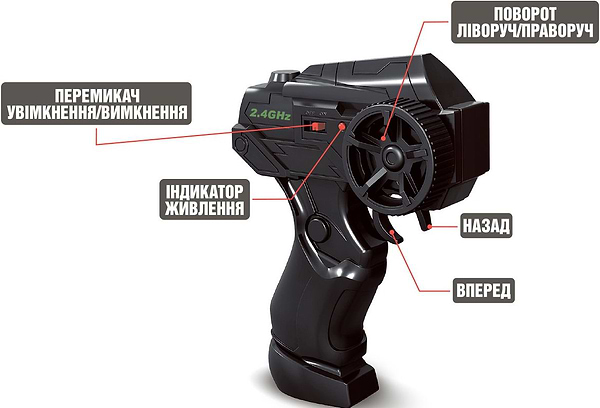 Фото - Радіокерована машинка
Sulong Toys SPEED RACING DRIFT з р/к - SWORD (сірий, 1:24) (SL-289RHG)