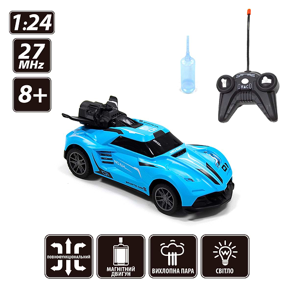 Фото - Радіокерована машинка 1:24
 Sulong Toys pray Car Sport 1:24 на радіокеруванні (SL-354RHBL)