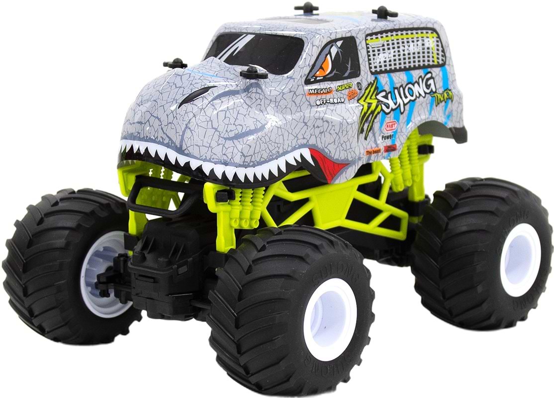 Радіокерована машинка Sulong Toys BIGFOOT з р/к – DINOSAUR (1:16, 27 МГц (MHz)) (SL-360RHGR)
