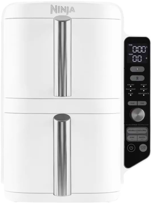 Мультипечь Ninja Double Stack XL 2-Level Air Fryer 9,5 л (SL400EUWH) - Фото 1