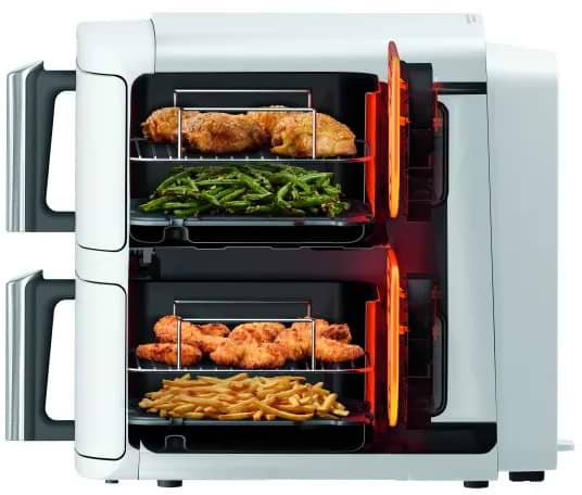 Фото - Уцінка - Мультипіч Ninja Double Stack XL 2-Level Air Fryer 9,5 л (SL400EUWH)