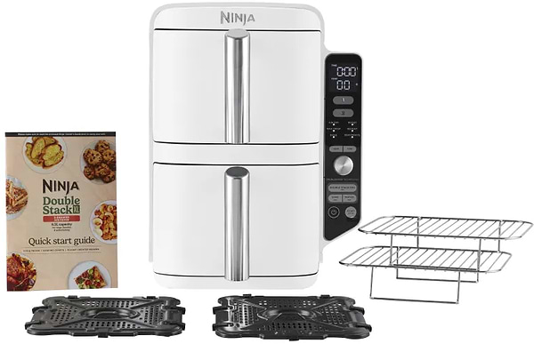 Фото - Уцінка - Мультипіч Ninja Double Stack XL 2-Level Air Fryer 9,5 л (SL400EUWH)