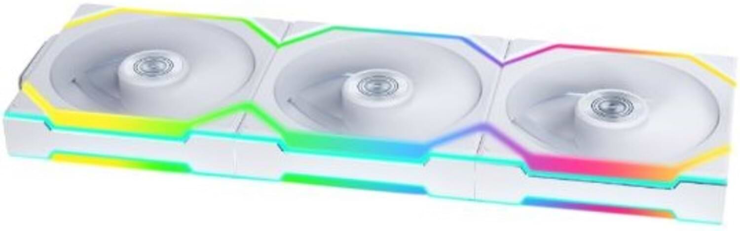 Корпусный вентилятор Lian Li Uni Fan SL WIRELESS 120-3 REVERSE BLADE White (G99.12RSL1W3W.00)