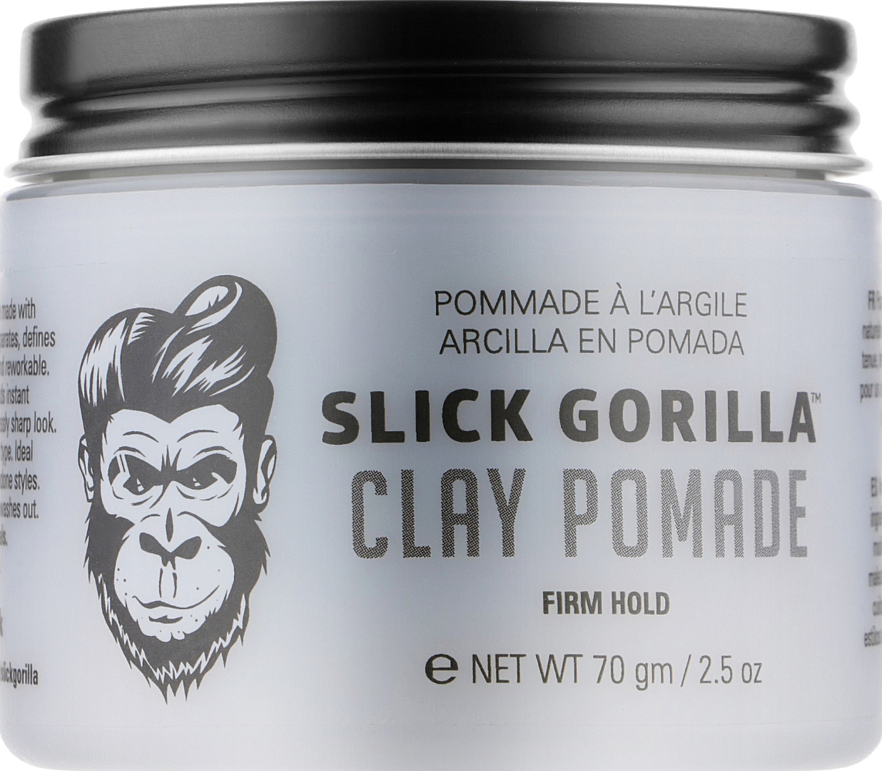 Глина для укладки волосся Slick Gorilla Clay Pomade 70 g (96190807)