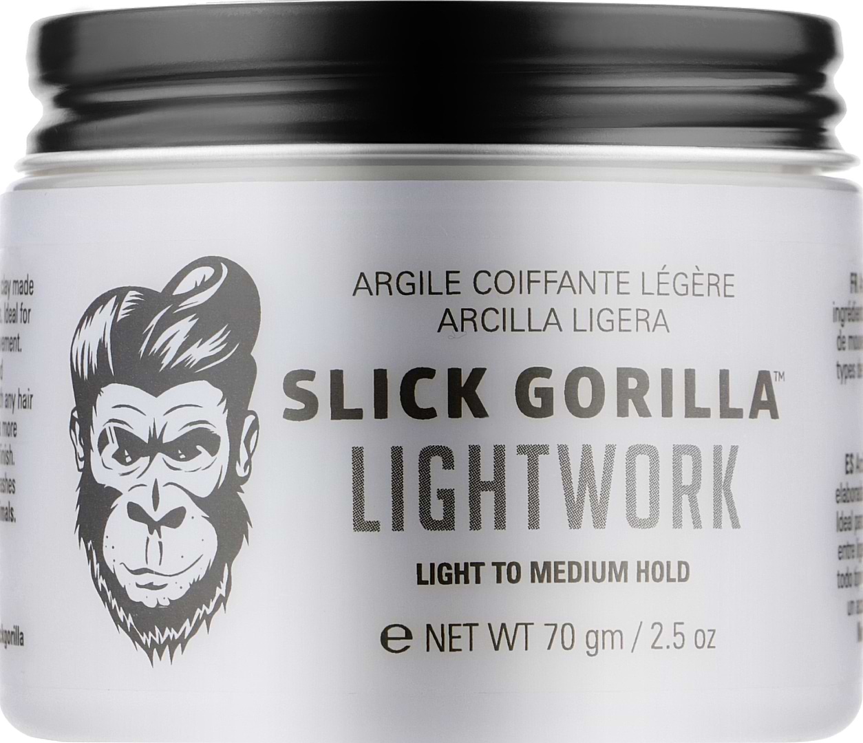 Глина для укладки волосся Slick Gorilla Lightwork 70 g (96190814)