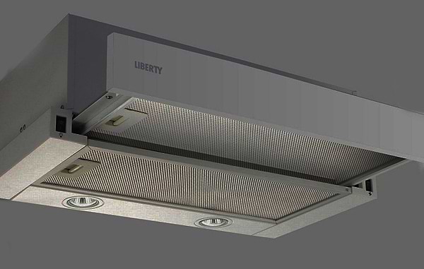 Фото - Витяжка вбудована Liberty Slide 265 X