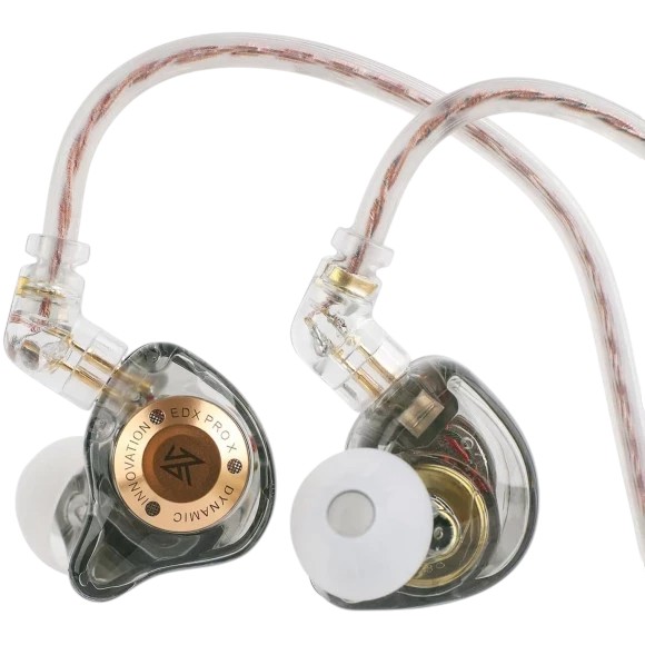 Фото - Навушники вкладиші дротові Knowledge Zenith EDX Pro X Grey Mic