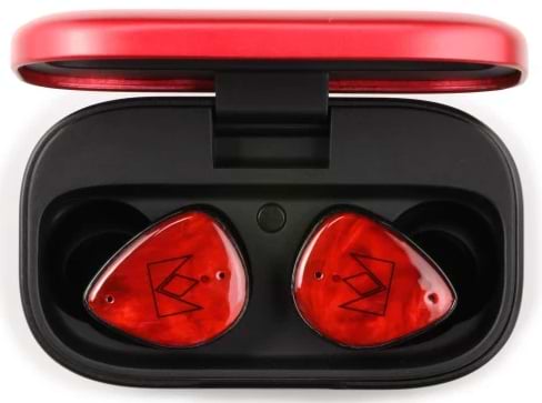 Фото - Наушники вкладыши беспроводные TWS Noble Audio FoKus Amadeus Red