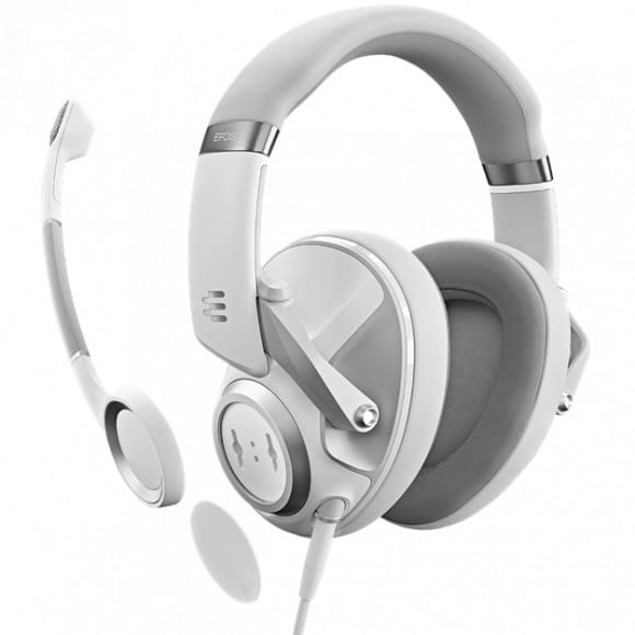 Фото - Гарнітура дротова ігрова Epos H6PRO Closed Ghost White