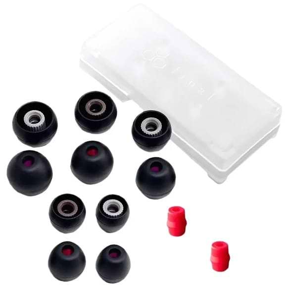 Амбушюр для наушников Final Audio Earpiece Type E Black 5 шт. (FI-EPEBLBL2A4_EN) - Фото 1