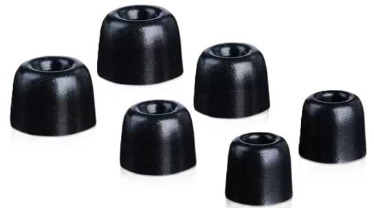 Фото - Амбушюр для навушників Knowledge Zenith FT01 Memory Foam (3 pairs) Black