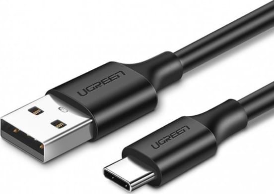 Кабель синхронізації даних UGREEN US287 USB-A 2.0 - USB Type-C 1.5 m Black (60117) - Фото 1
