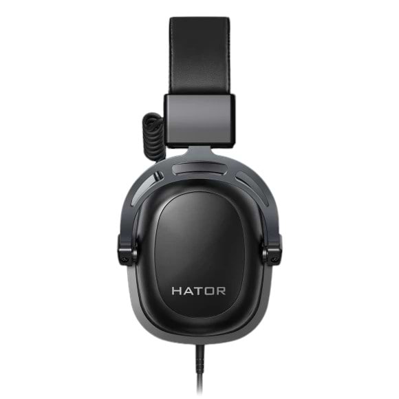 Фото - Гарнітура дротова ігрова Hator Hypergang 2 USB 7.1 (HTA-945) Titanium Edition