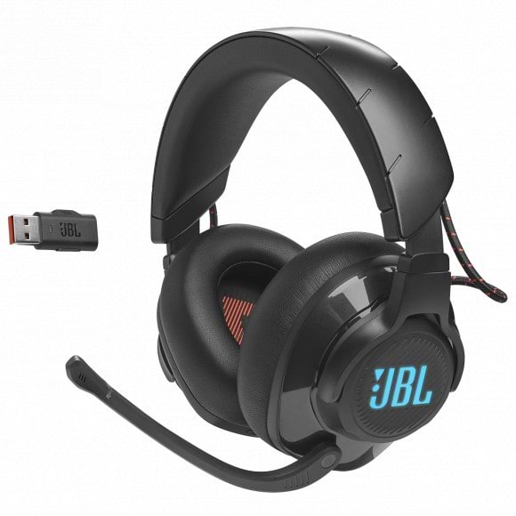 Гарнітура бездротова ігрова JBL Quantum 610 Wireless Black (JBLQUANTUM610BLK) - Фото 1